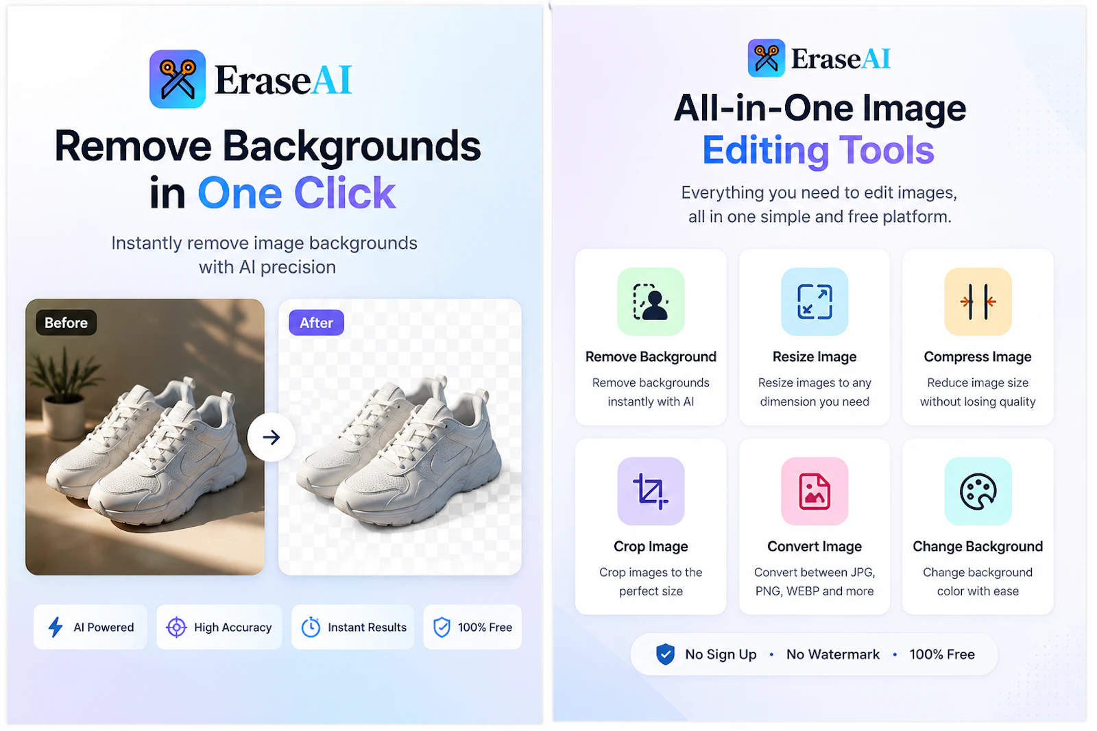 eraseAI - Free AI Image Tools screenshot 3