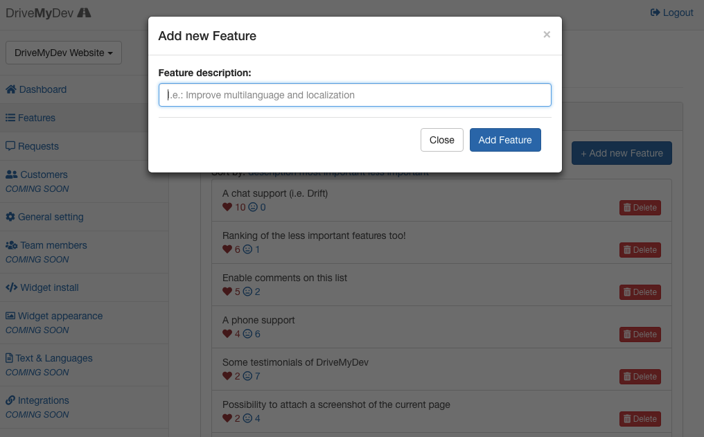 DriveMyDev gallery image