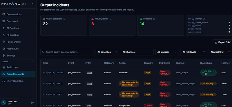 Privaro screenshot 7