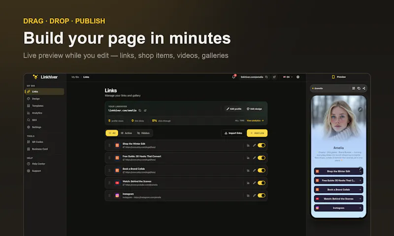 Linkhiver screenshot 3