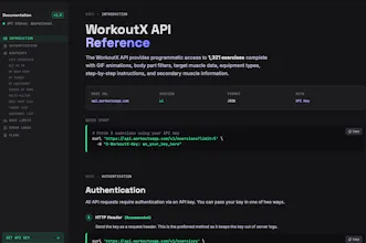 WorkoutX gallery image