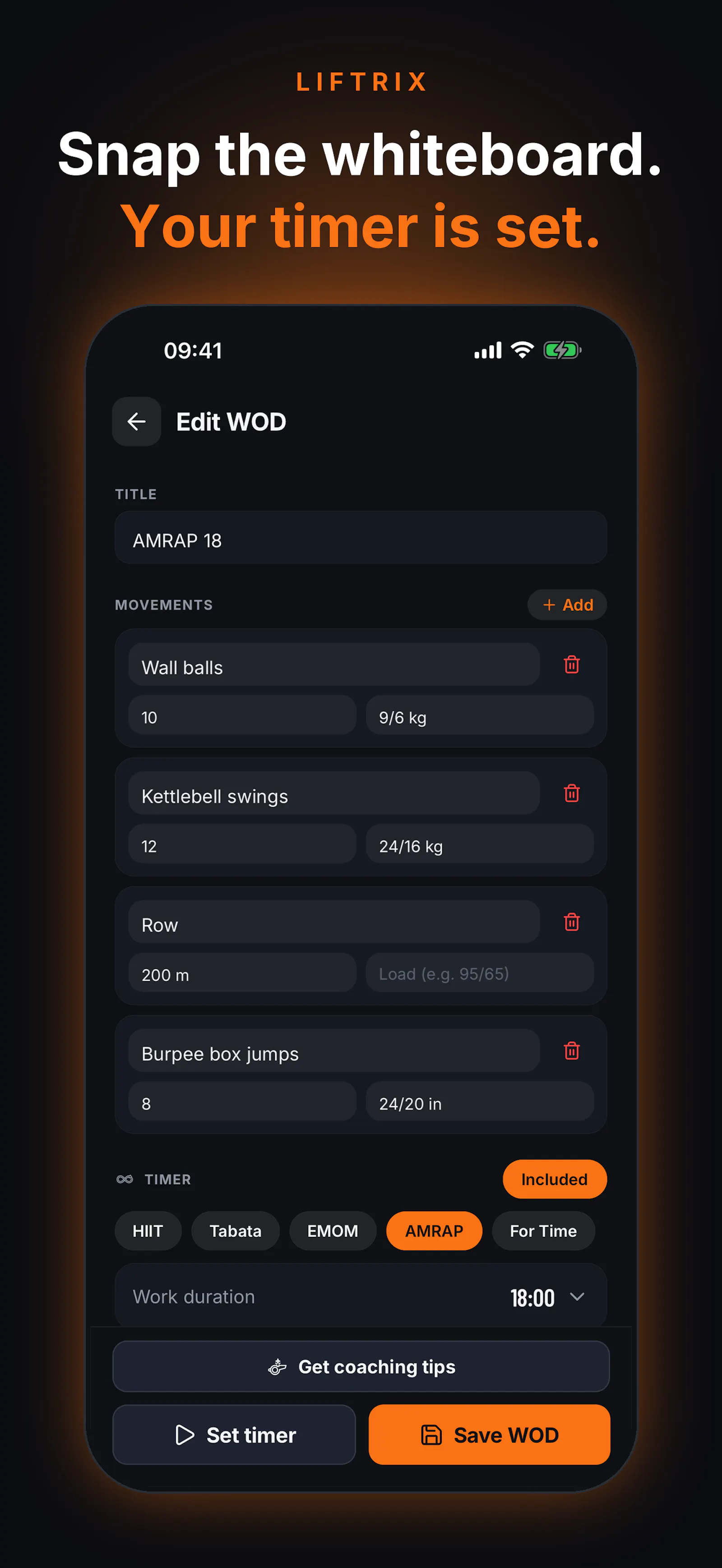 Liftrix screenshot 4