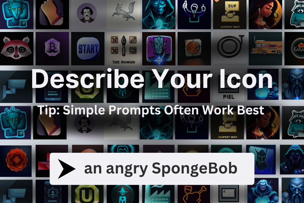 Media AI ICON GENERATOR - Menjana ikon dengan cekap dengan penjana ikon AI kami 2