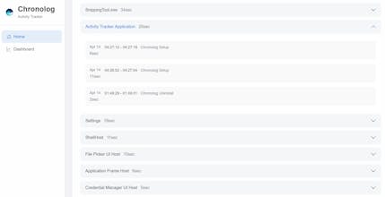 Chronolog Tool gallery image