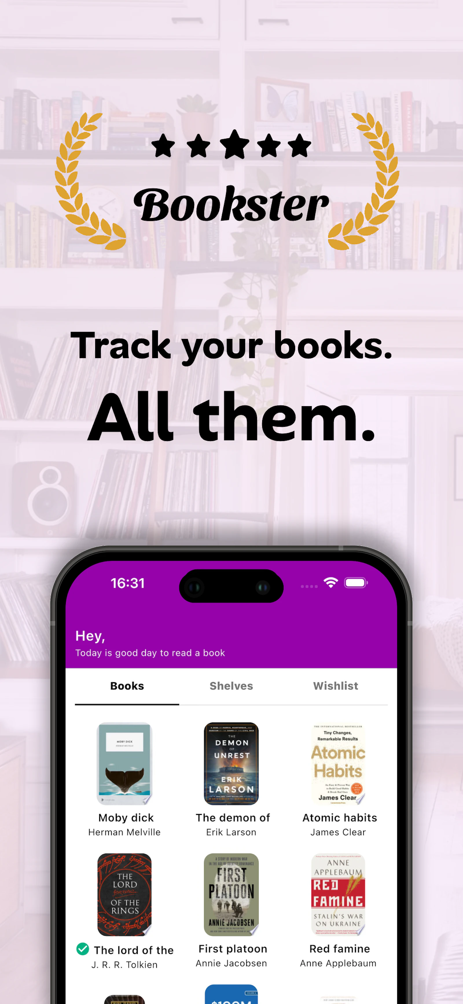Bookster screenshot 2