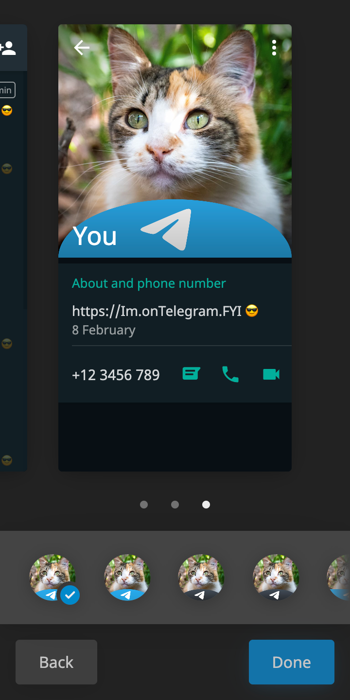 I'm on Telegram FYI gallery image