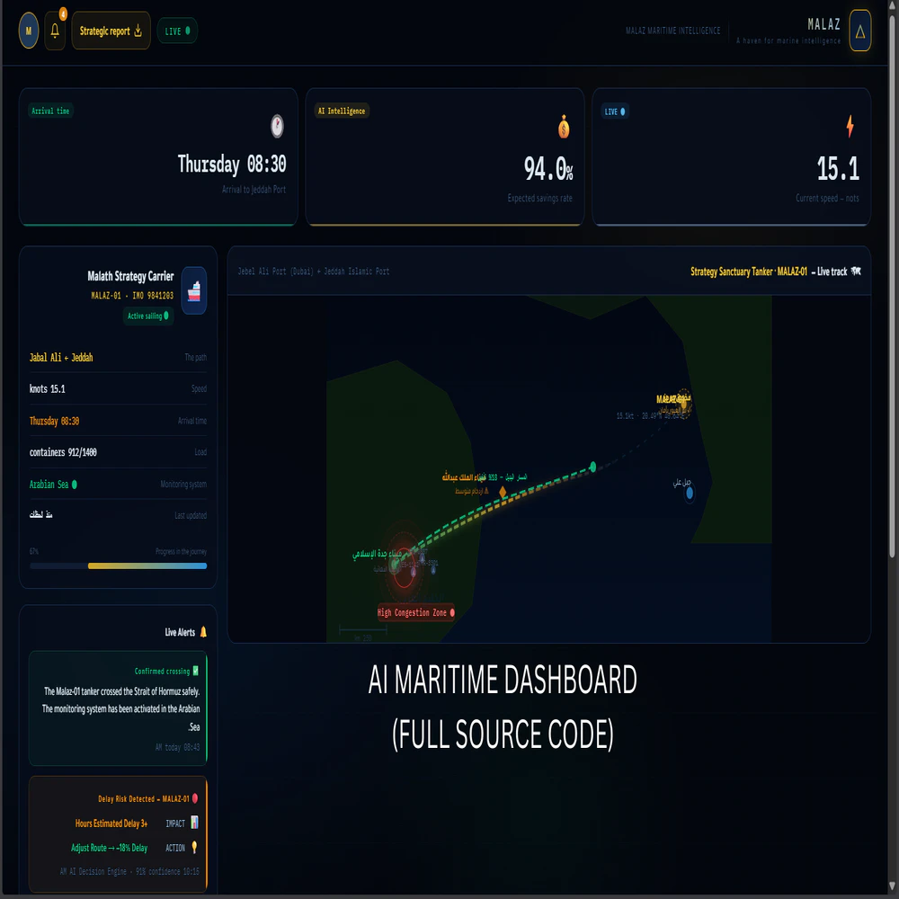 Malaz Maritime Intelligence logo