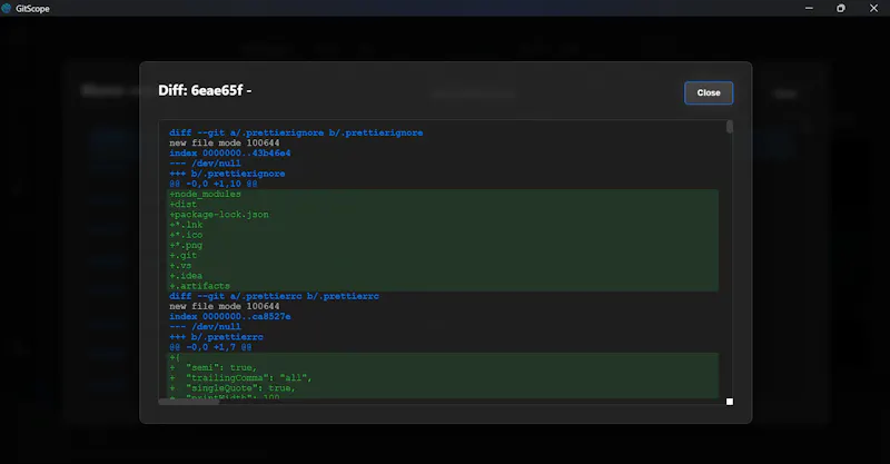 GitScope for Windows screenshot 6