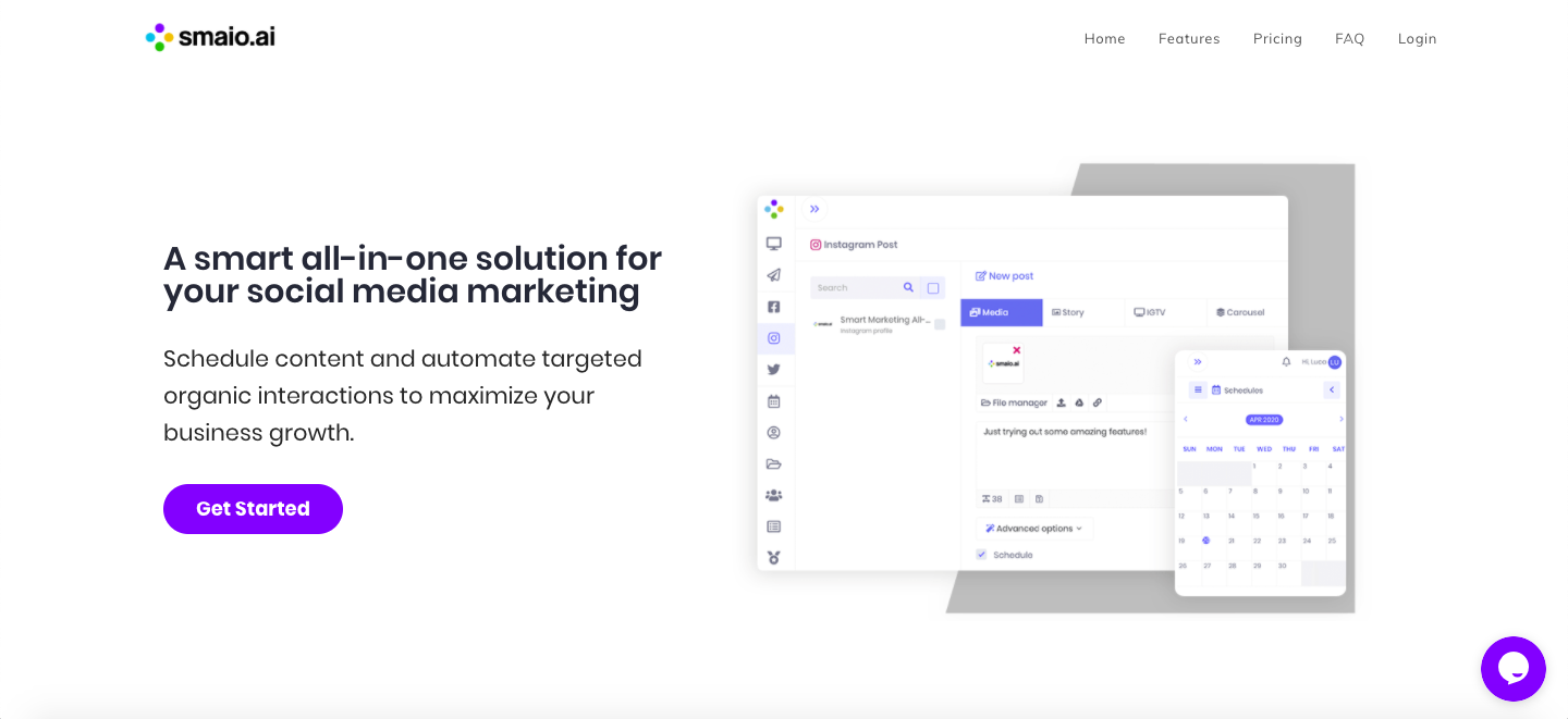 smaio.ai - Social Media Management Tool gallery image