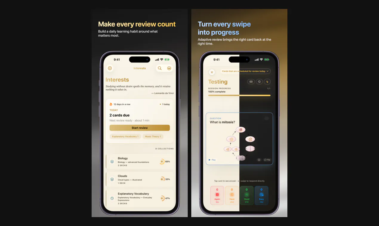 JustFlip! — Flashcards app gallery image