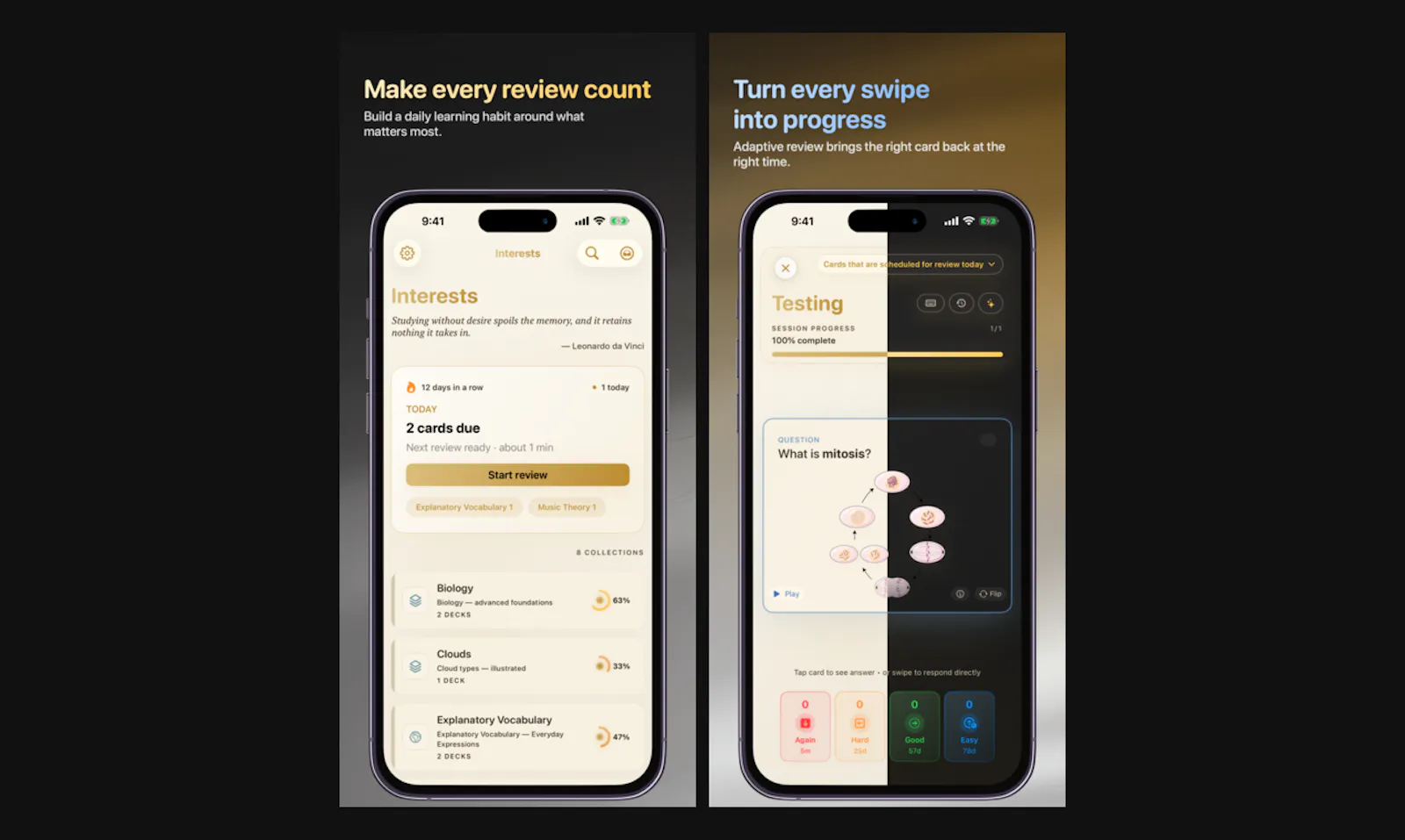 JustFlip! — Flashcards app screenshot 4