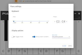 PianoShow.me gallery image