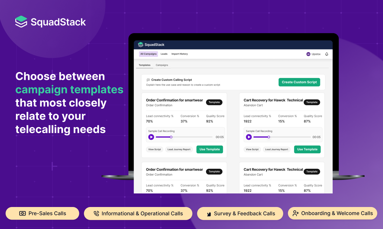 Squadstack - Телеикологическое решение подключить и играть медиа 2