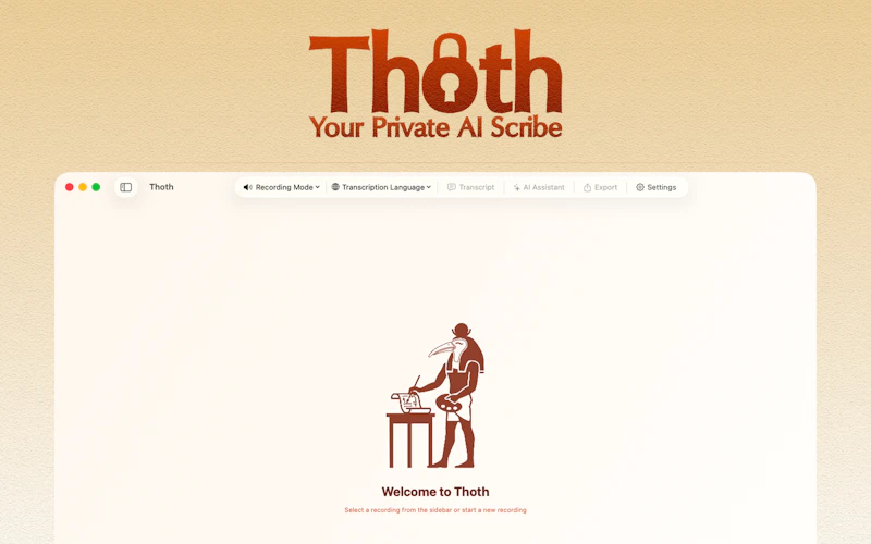 Thoth  screenshot 2