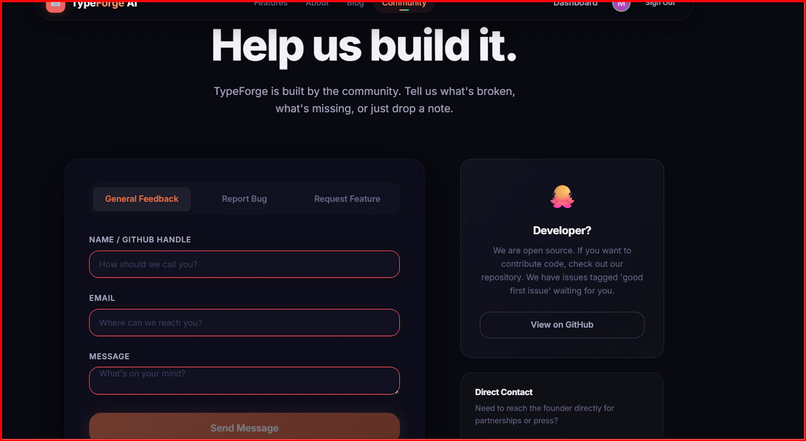 TypeForge AI screenshot 2