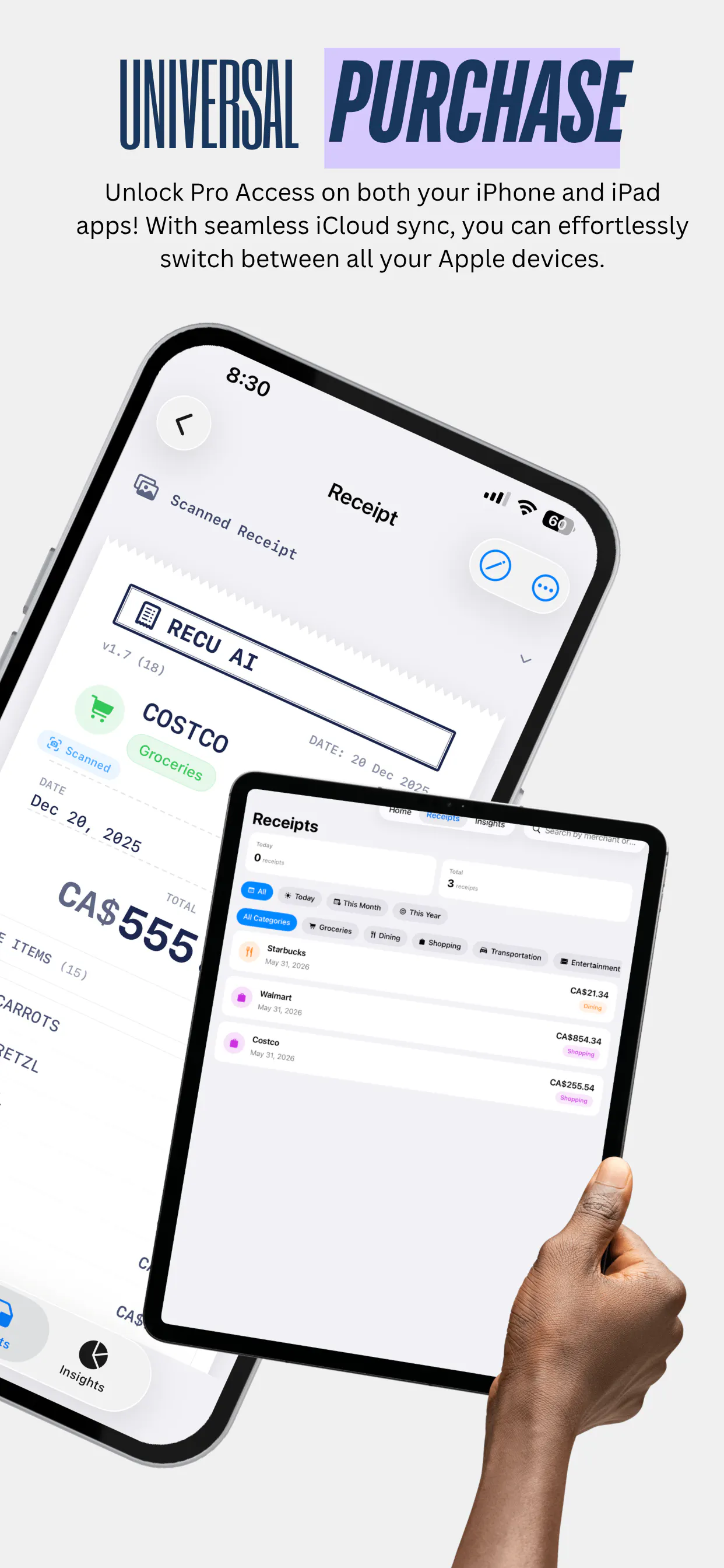 Recu AI | On Device Money Manager gallery image