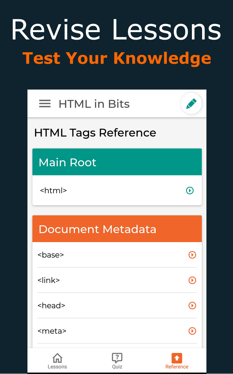 HTML in Bits: Learn HTML in Bits gallery image