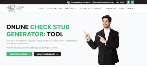 Check Stub Generator gallery image