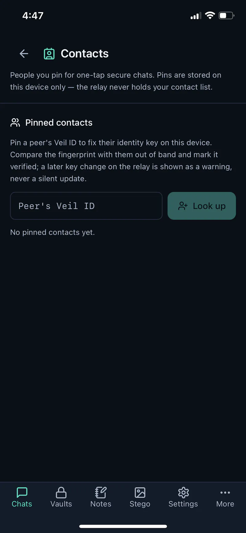 VEIL - More than Encrypted Messaging screenshot 20