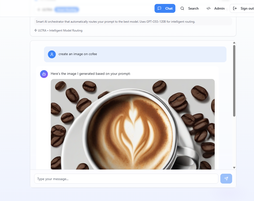 Infinity AI gallery image