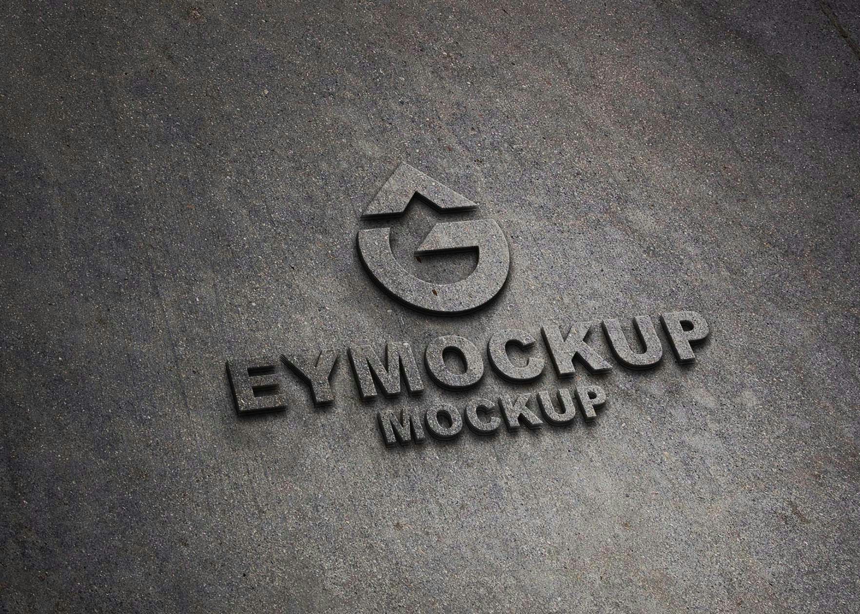 Free 3D Logo Mockup Collection gallery image
