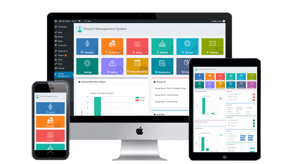 WPCHURCH - Church Management System 