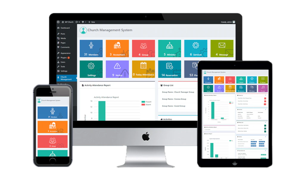 WPCHURCH - Church Management System 