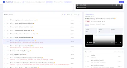 Text2Test | 0 β Test Suite in Minutes gallery image