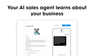 El agente de ventas impulsado por IA de Nara ofrece servicio al cliente las 24 horas del día para aumentar el potencial de ventas.