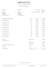 GS Invoice gallery image