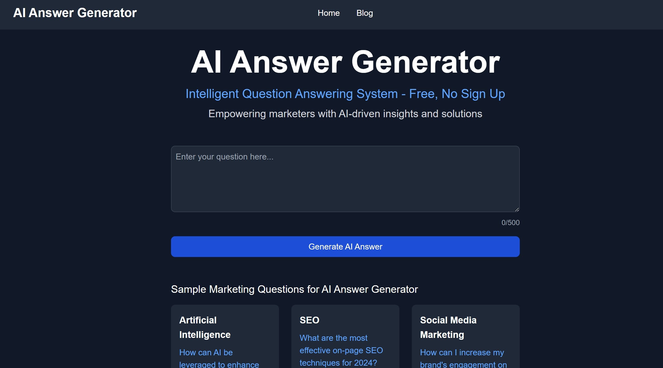 AI Answer Generator media 1