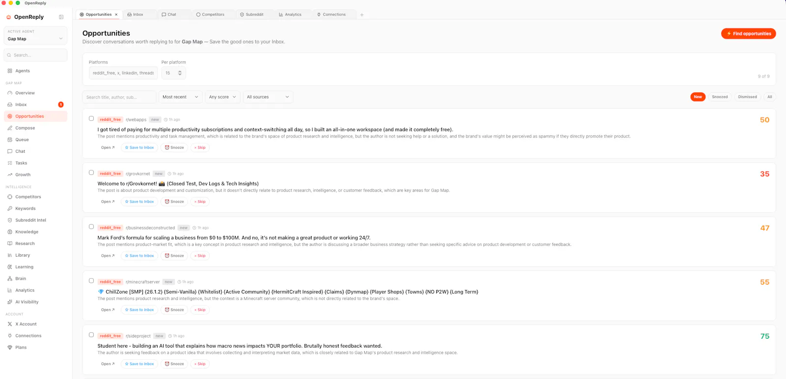 OpenReply - Your Social Media Copilot screenshot 3
