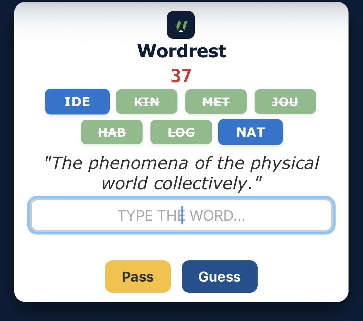 Wordrest gallery image