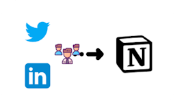 Save Twitter&Linkedin People to Notion media 2