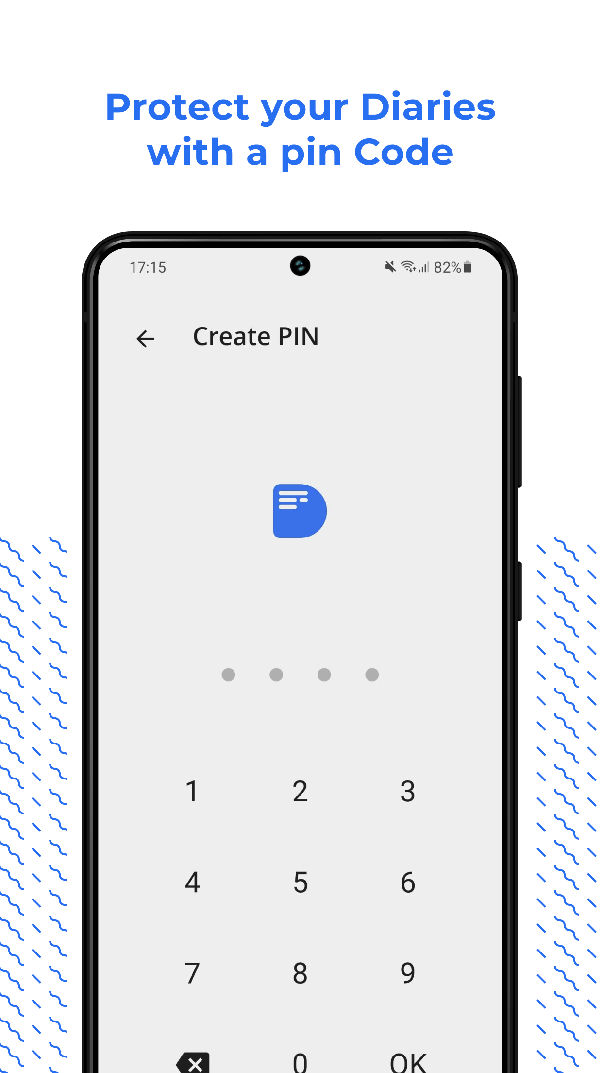 Diary (Free) by Storytics with Pin gallery image