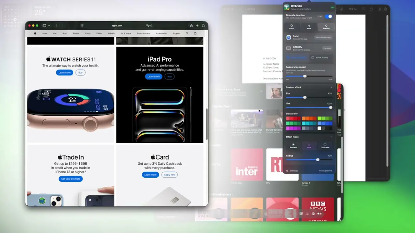 Ombrelle screenshot 1 (video preview)