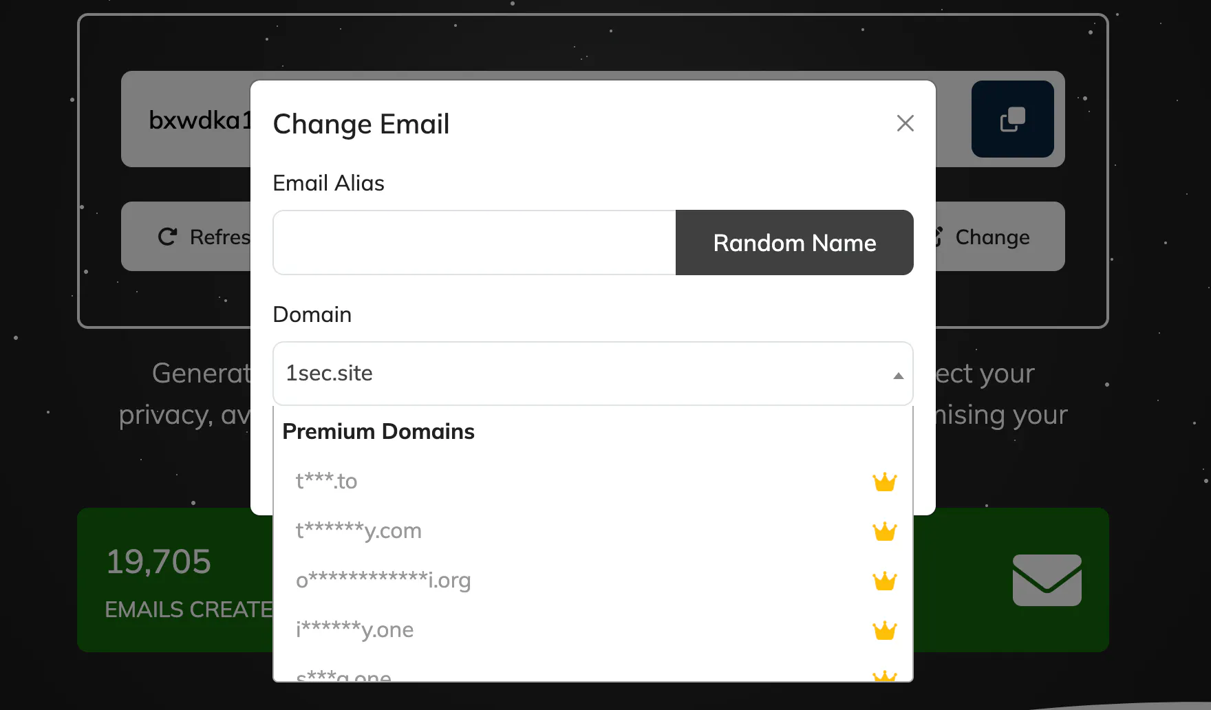 1SecMail – Instant Temporary Email: 1secmail | Product Hunt