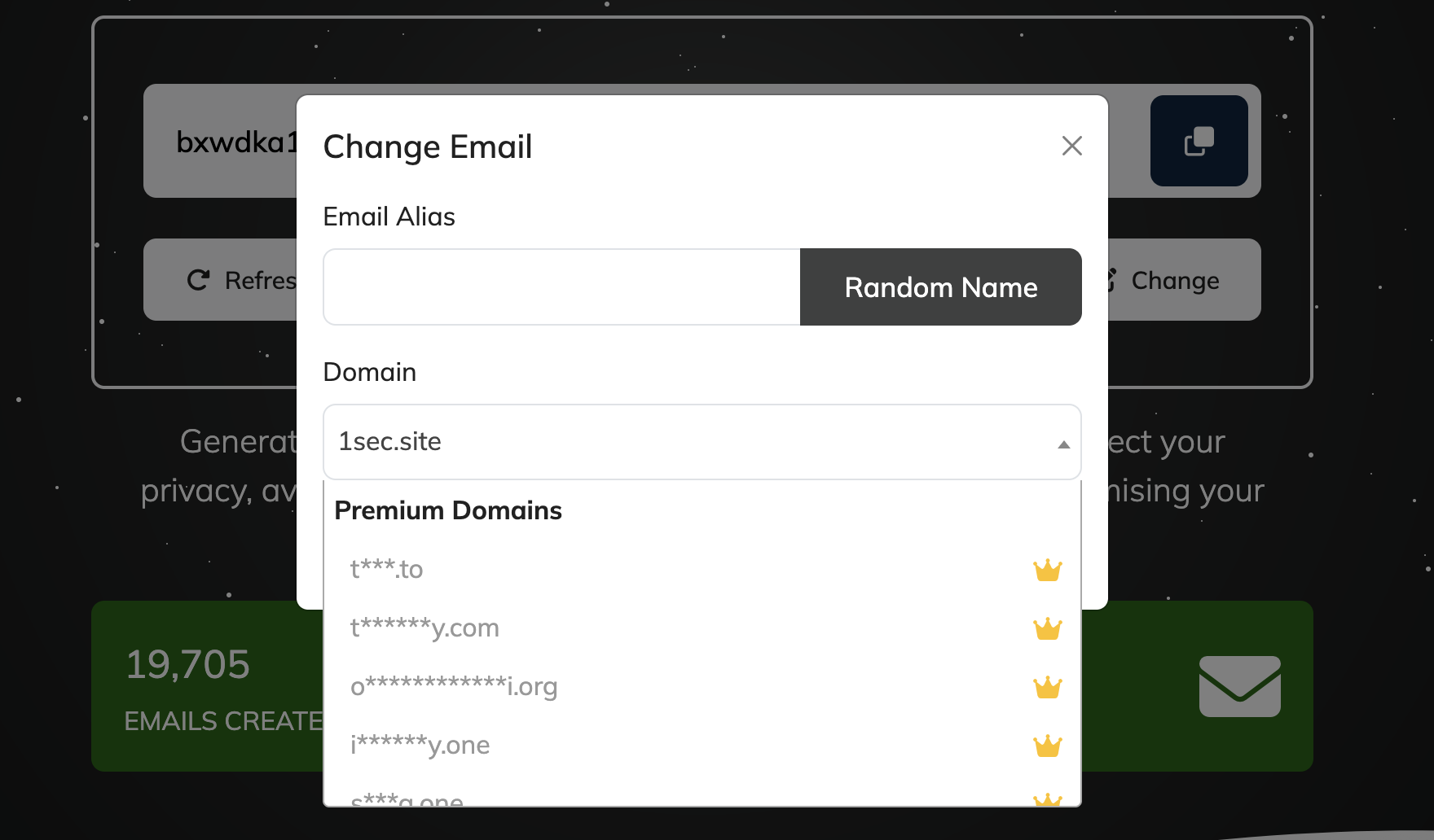 Media 1Secmail - E -mel sementara segera 3