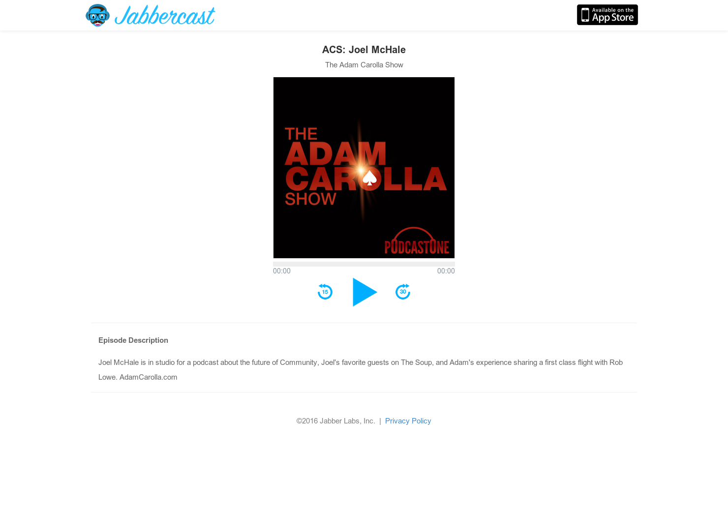 The Adam Carolla Show - Joel McHale gallery image