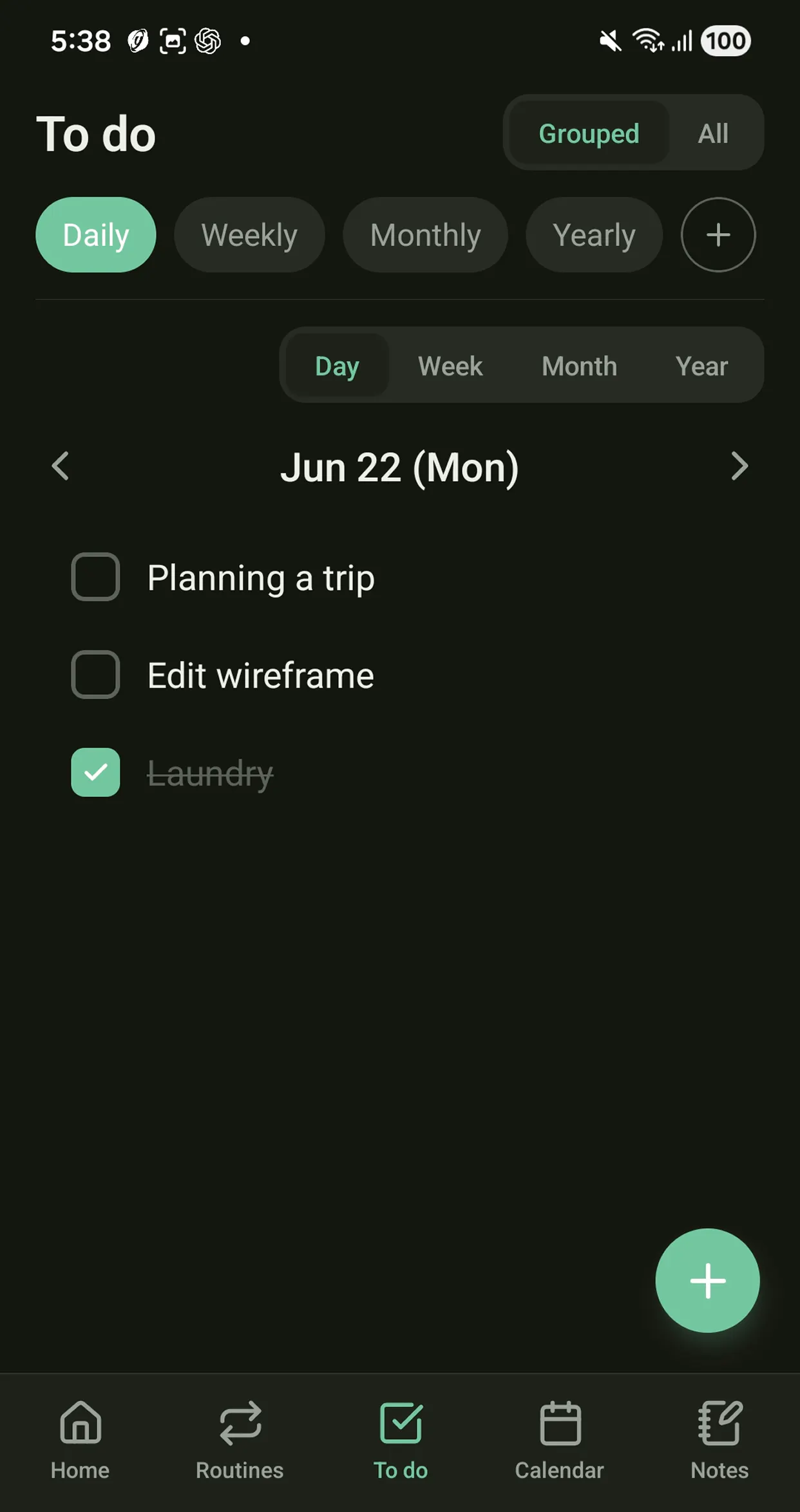 Dailytine - Routine, To do, Memo gallery image