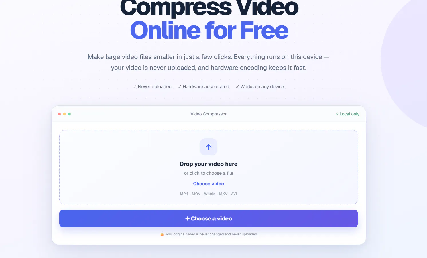 Compress Video Online Free gallery image