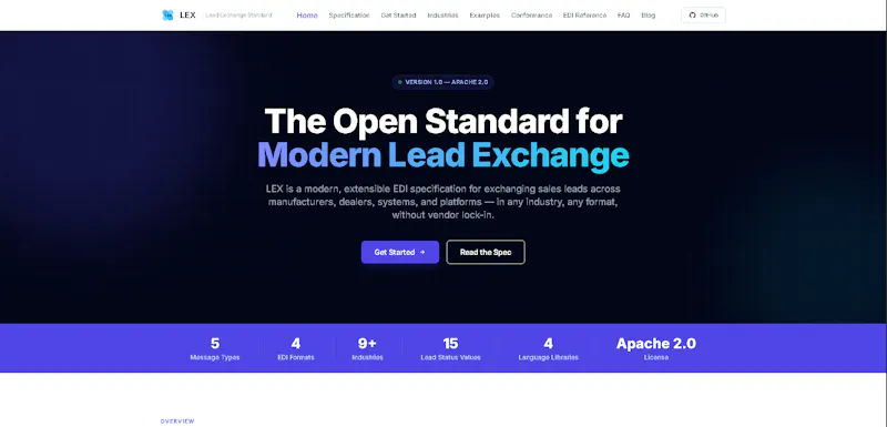 LEX Lead Exchange Standard screenshot 1