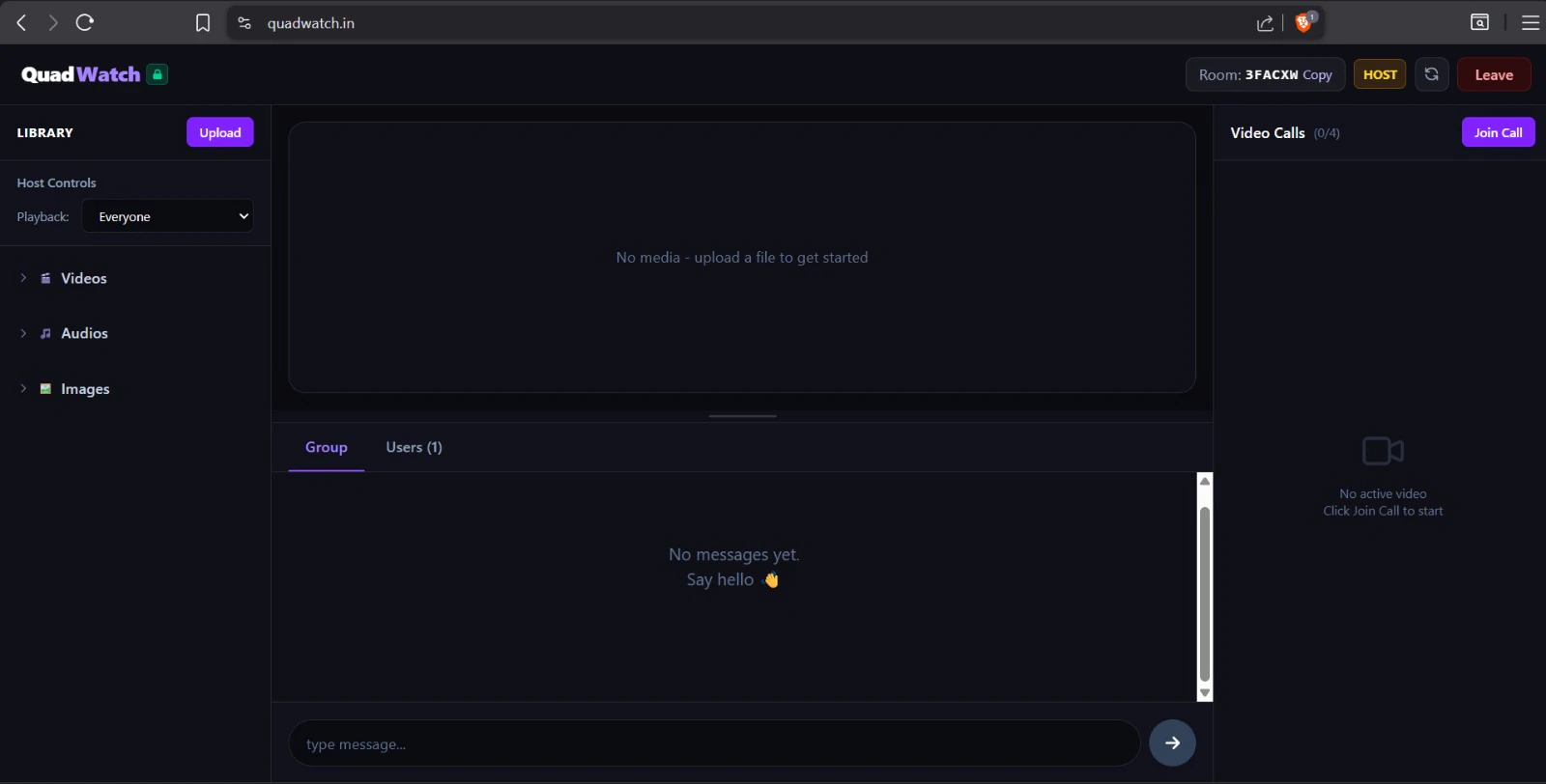 QuadWatch screenshot 1