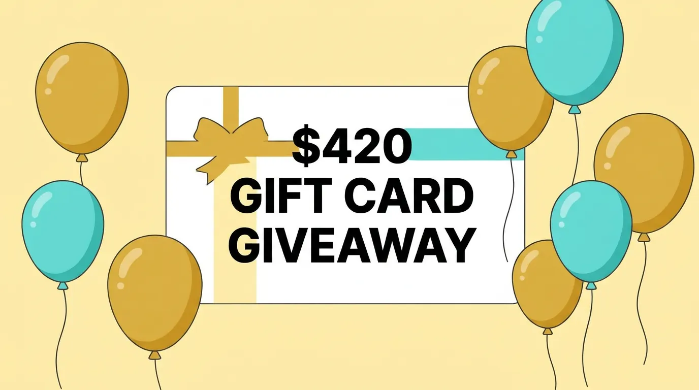  $420 Gift Card Giveaway: USA, Canada