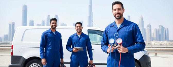 AC Maintenance UAE - Screenshot 2 showing product features and functionality