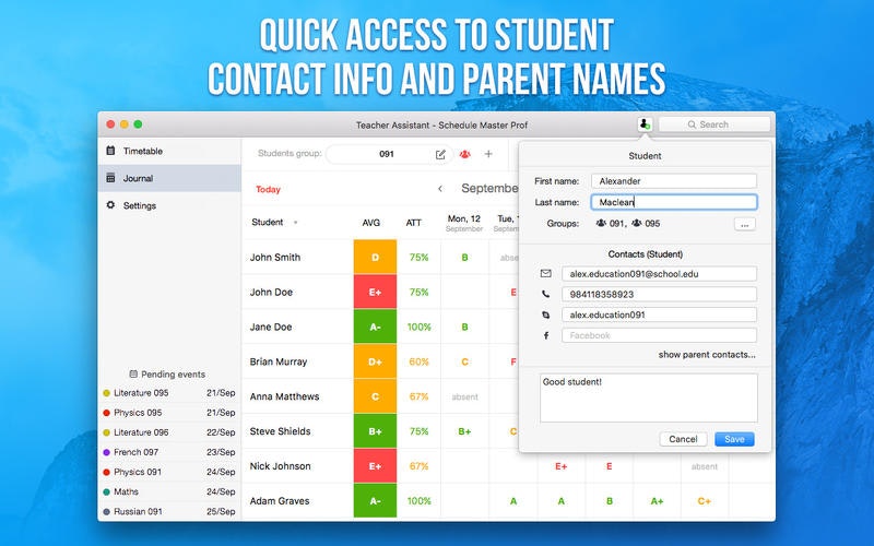 Universal professional teacher tool gallery image