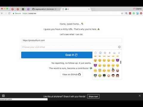 Shitty Emoji URL Shortener gallery image