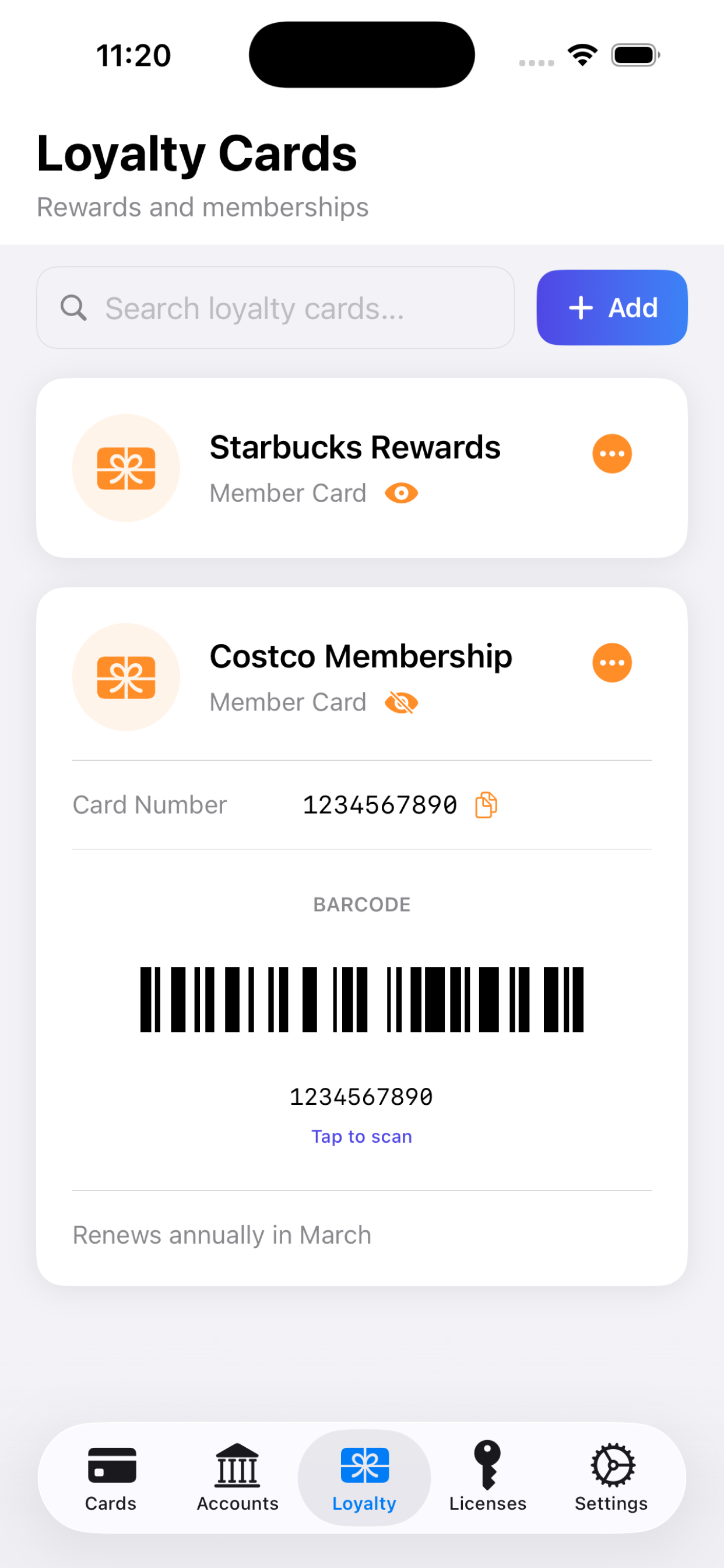 CybaWallet - Screenshot 3 showing product features and functionality
