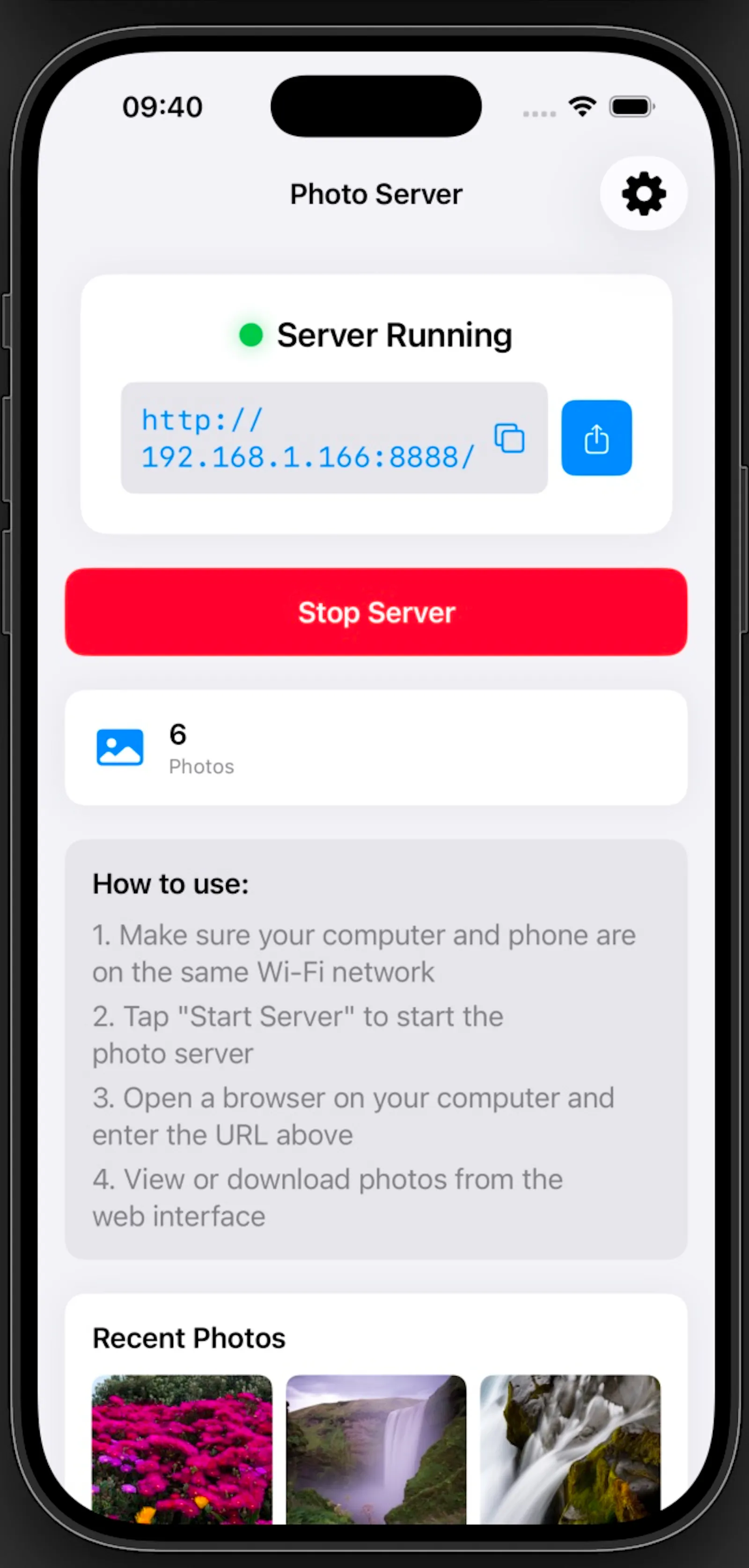 PicPortal screenshot 1