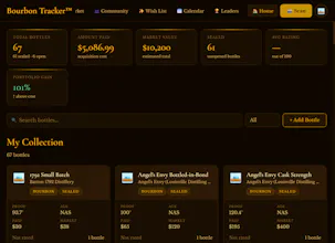 BourbonTracker™ Bourbon Collection Track gallery image